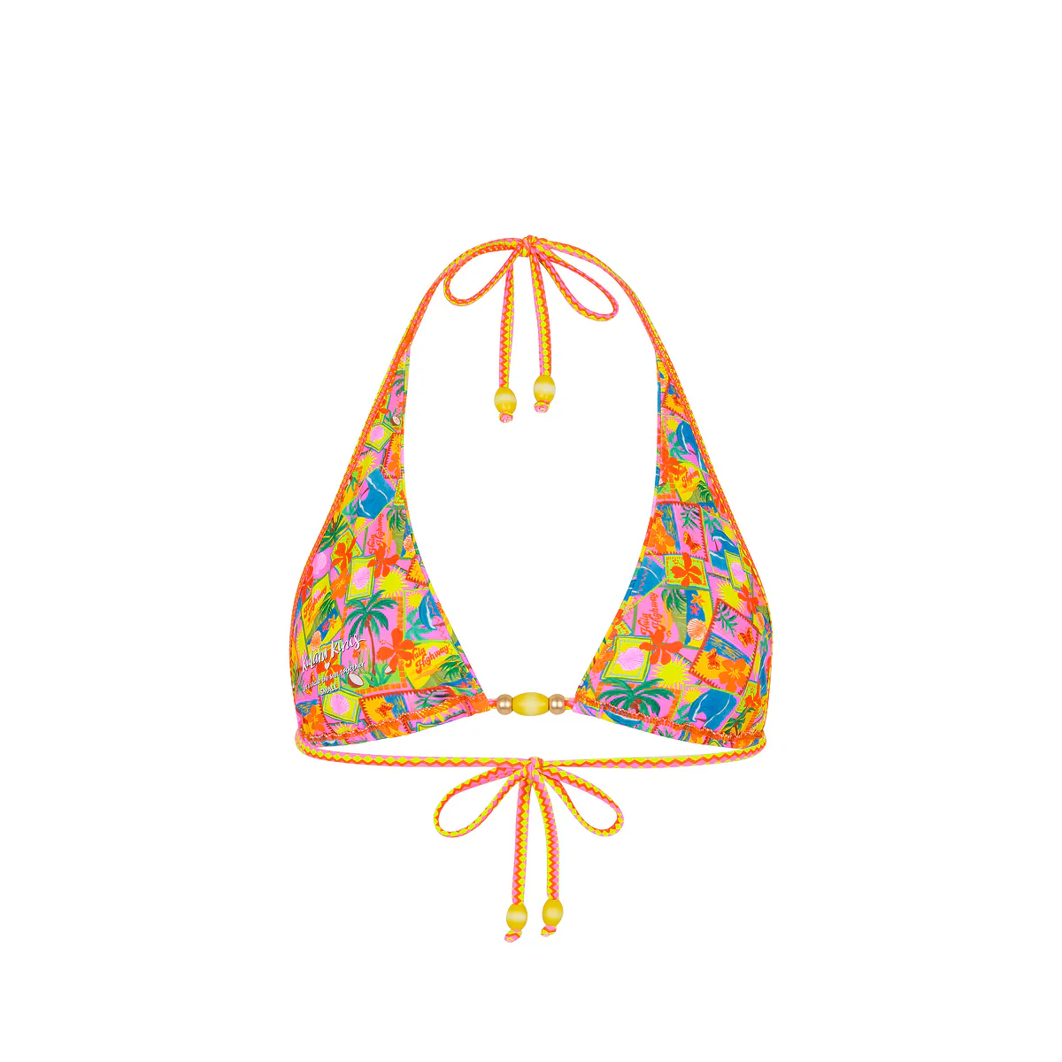 Bind Tie Halter Bikini Top - Sunshine Snaps - Image 7