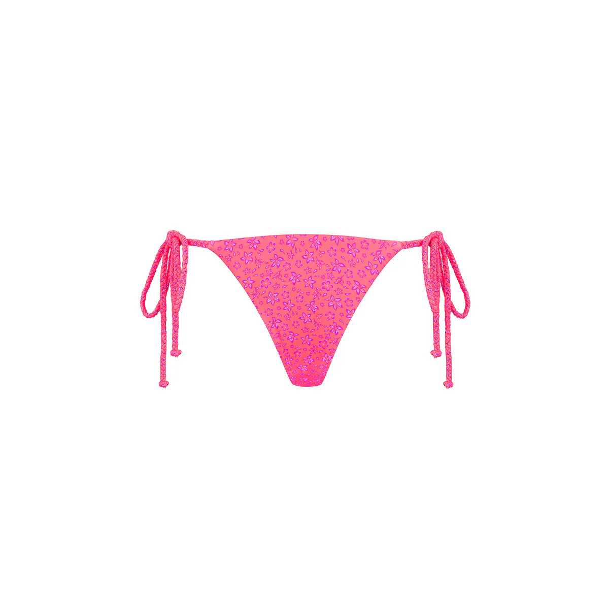 Braided Thong Tie Side Bikini Bottom - Kiss Me - Image 9