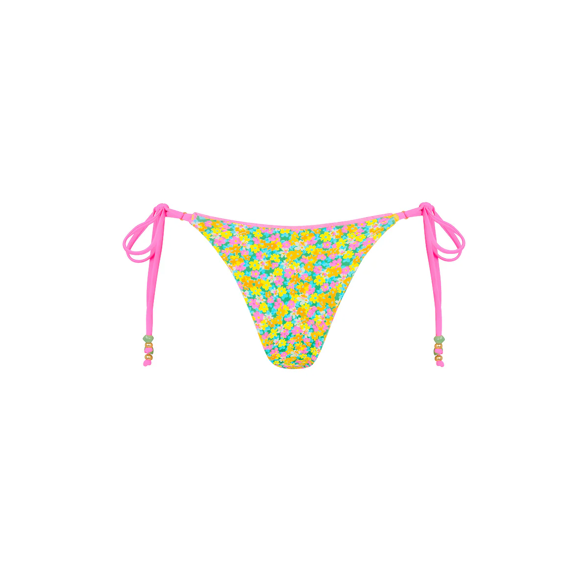 Decorative Thong Tie Side Bikini Bottom - Hula Honey - Image 8