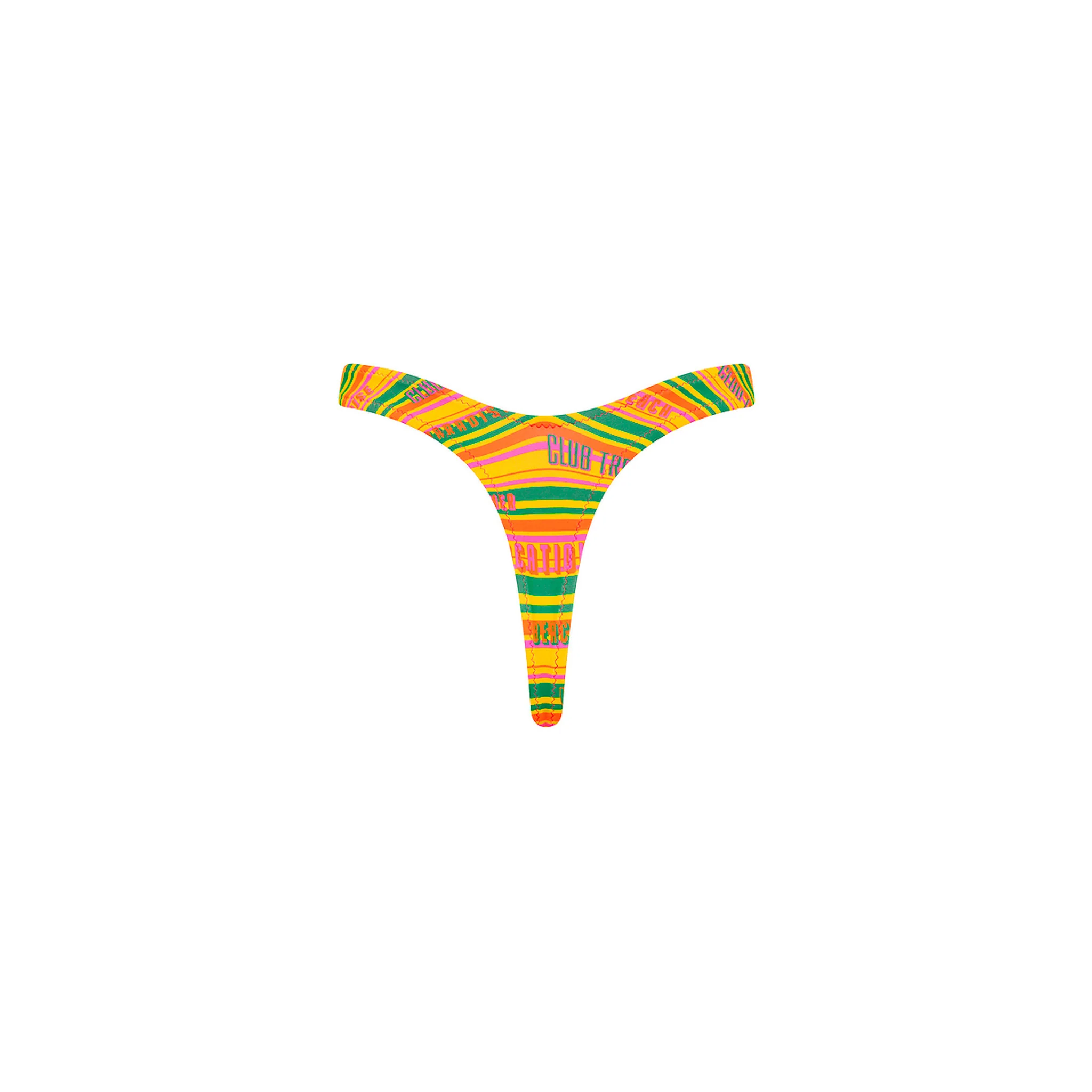 Duo Ring Thong Bikini Bottom - Sunshine Lover - Image 9