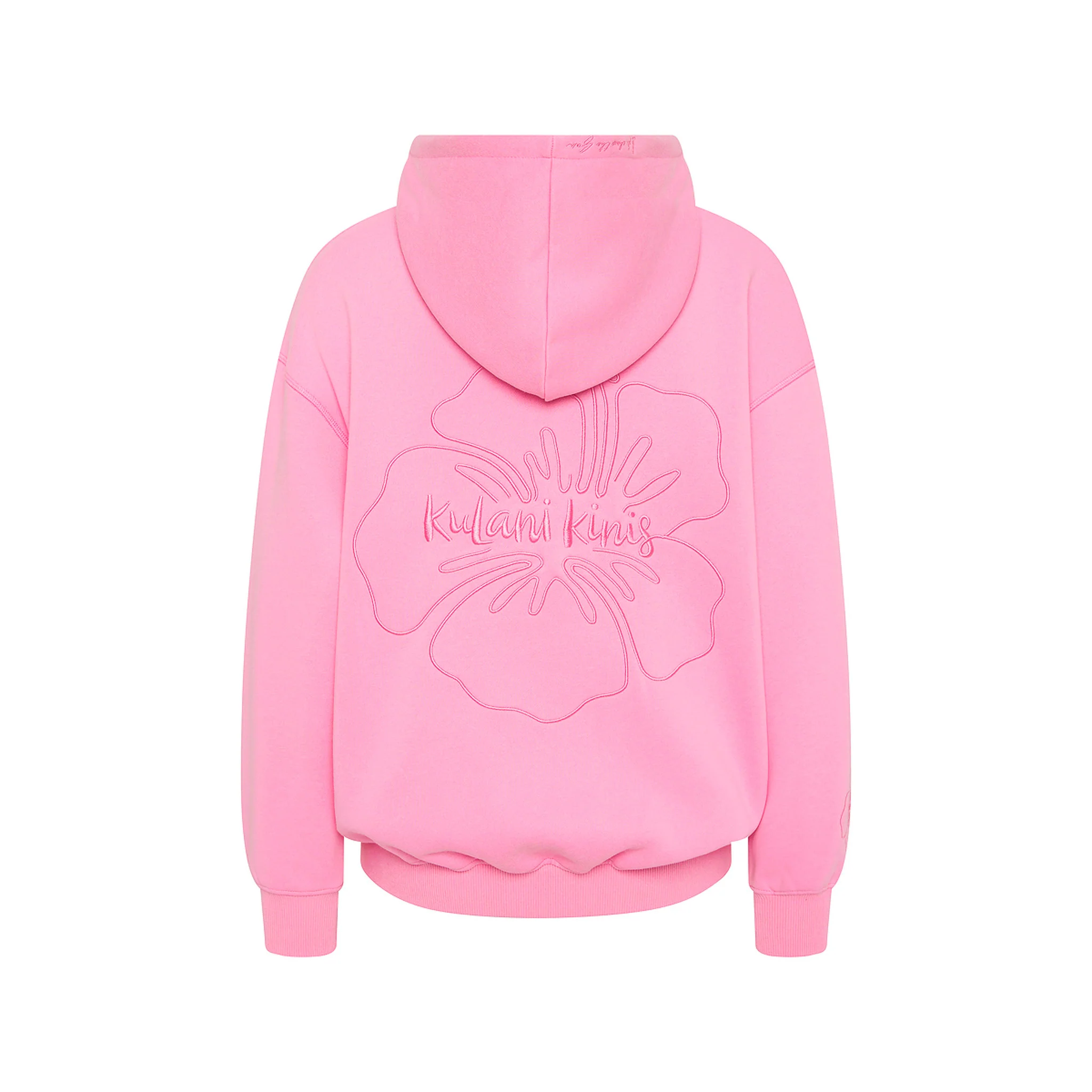 Embroidered Hoodie - Powder Puff - Image 10