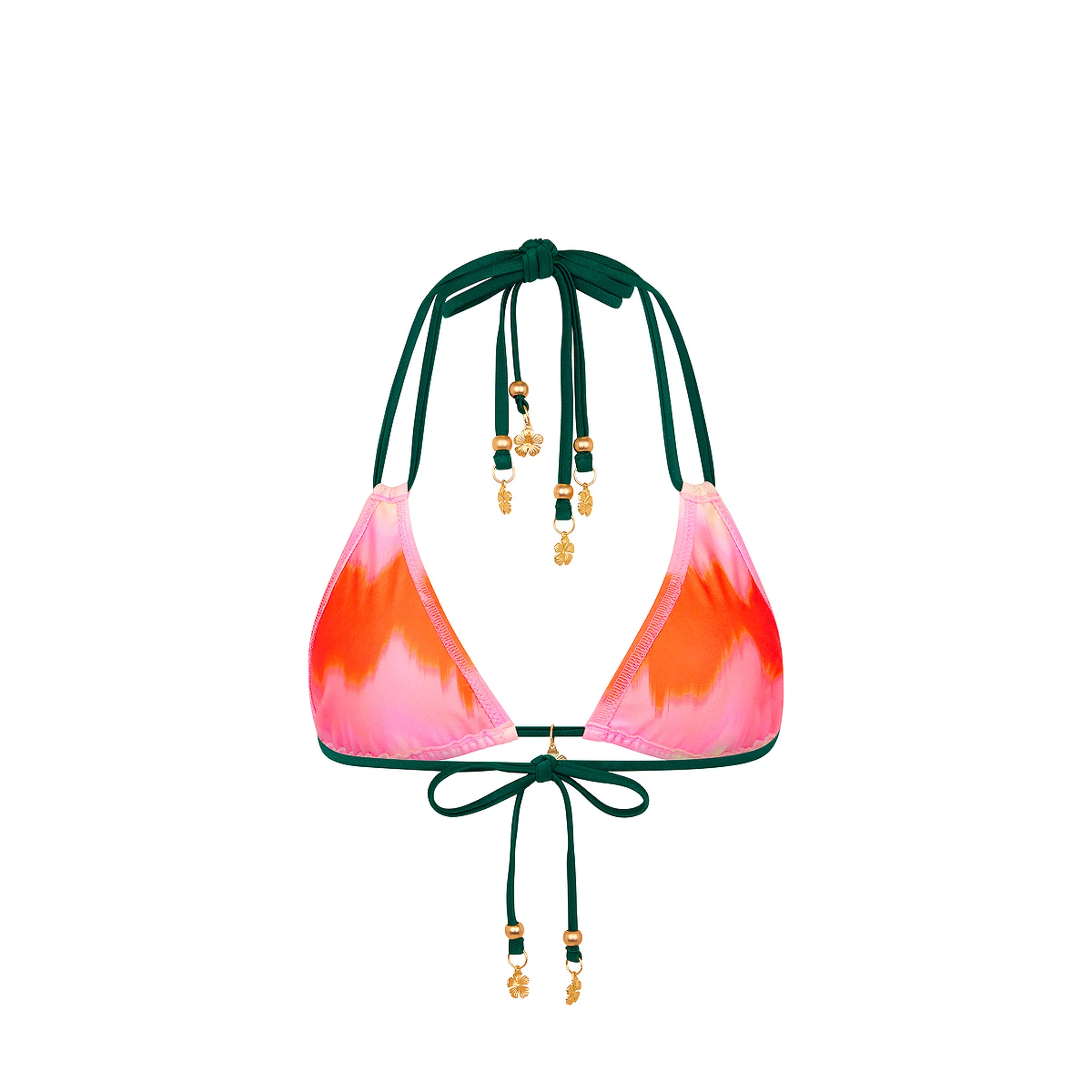 Halter Bralette Bikini Top - Strawberry Vanilla - Image 12