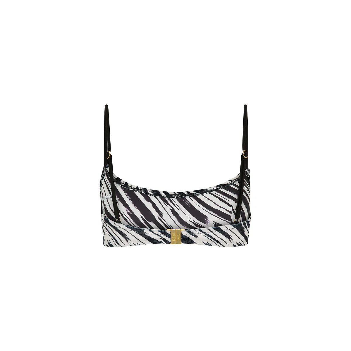 Invisible Underwire Crop Bikini Top - Wild Honey - Image 8