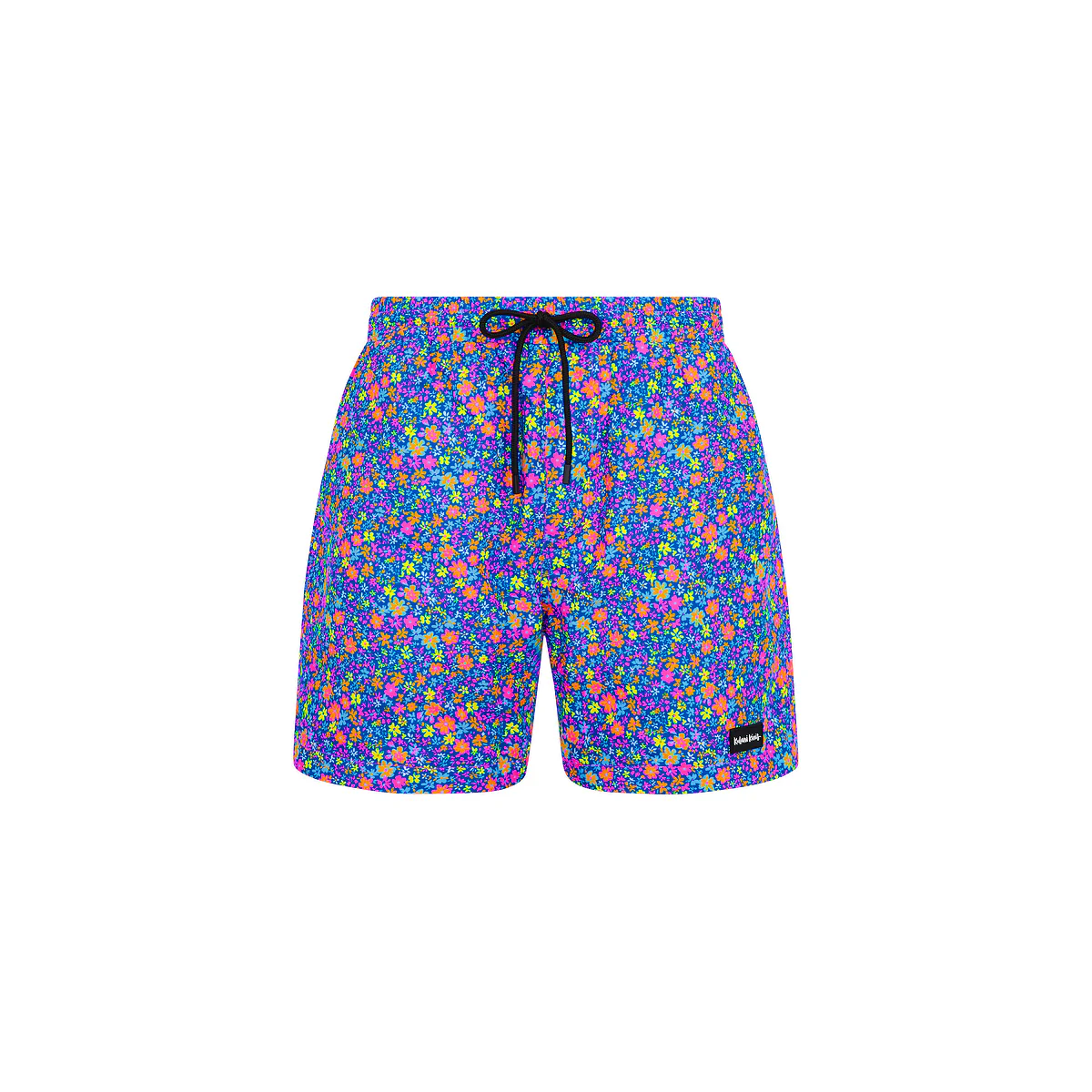 Men's Swim Trunks - Electric Bloom