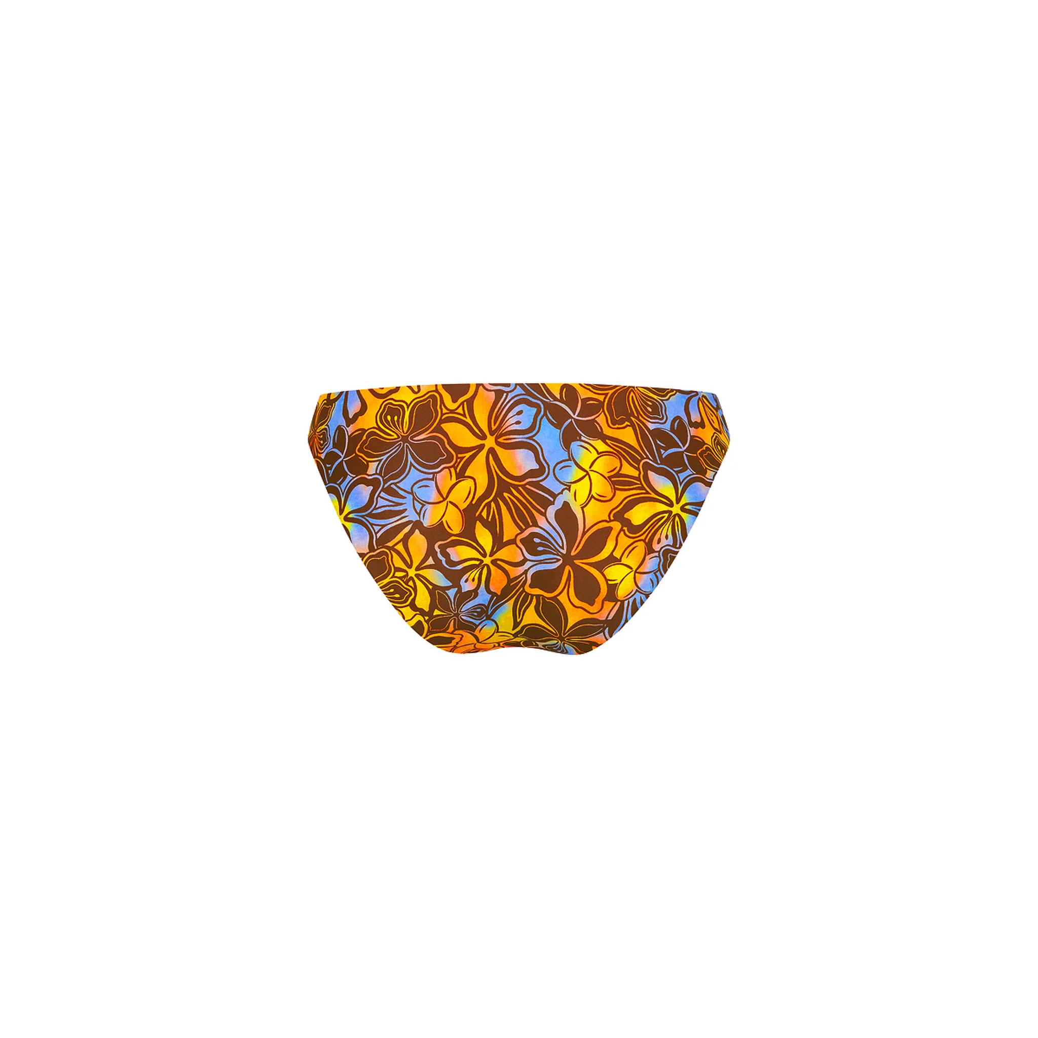 Minimal Full Coverage Bikini Bottom - Frangipani Fizz - Image 10
