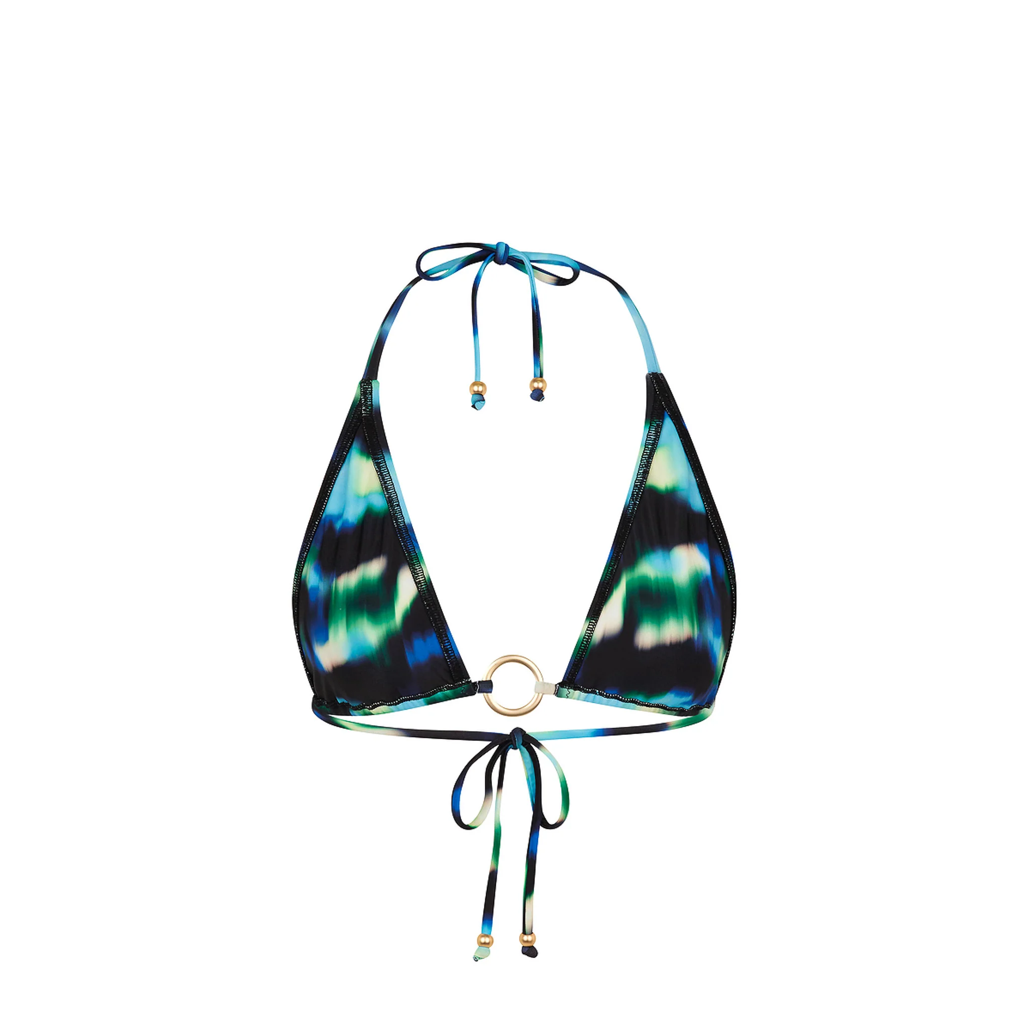 Ring Halter Bikini Top - Ocean Mischief - Image 10