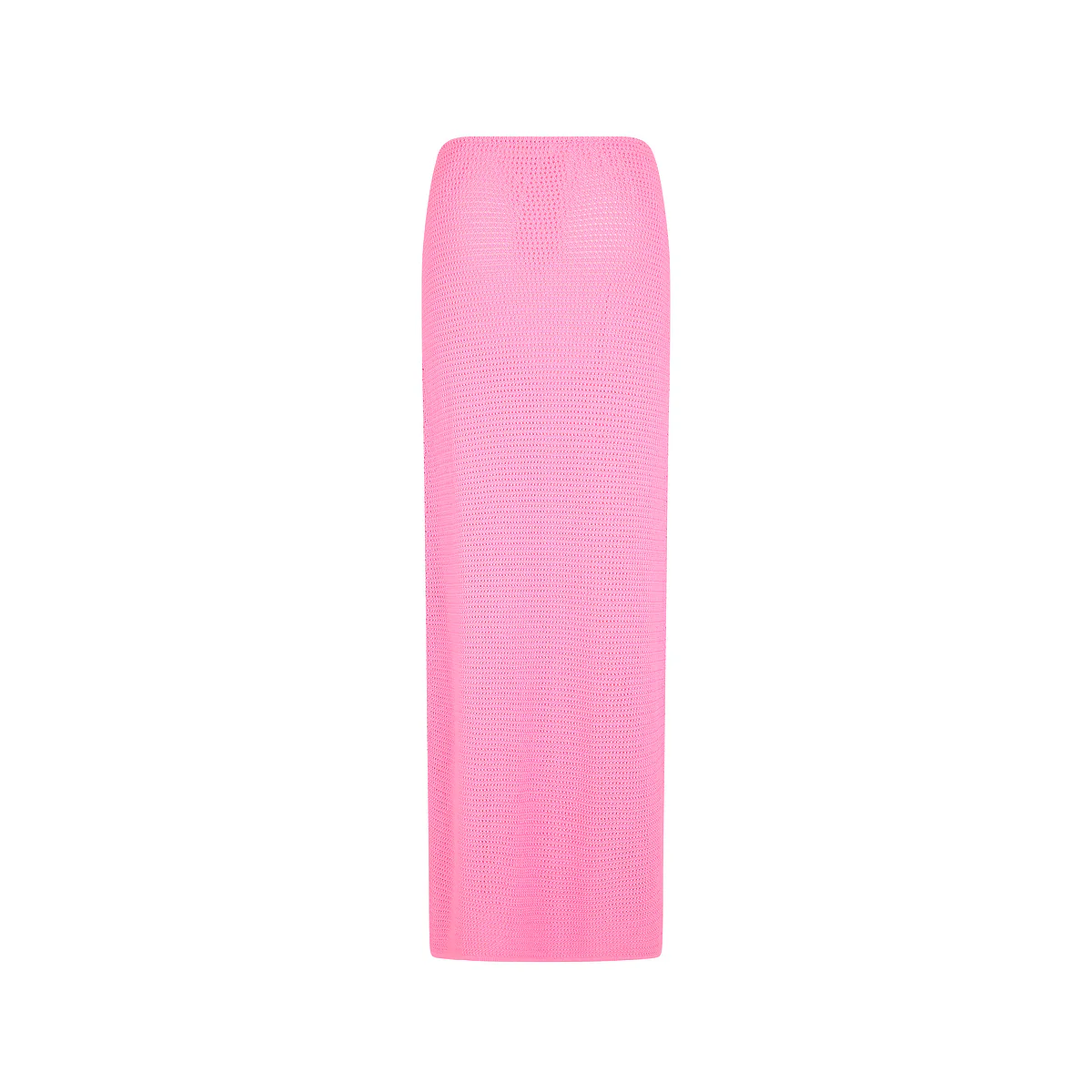 Ring Side Split Maxi Skirt - Bubblegum - Image 8