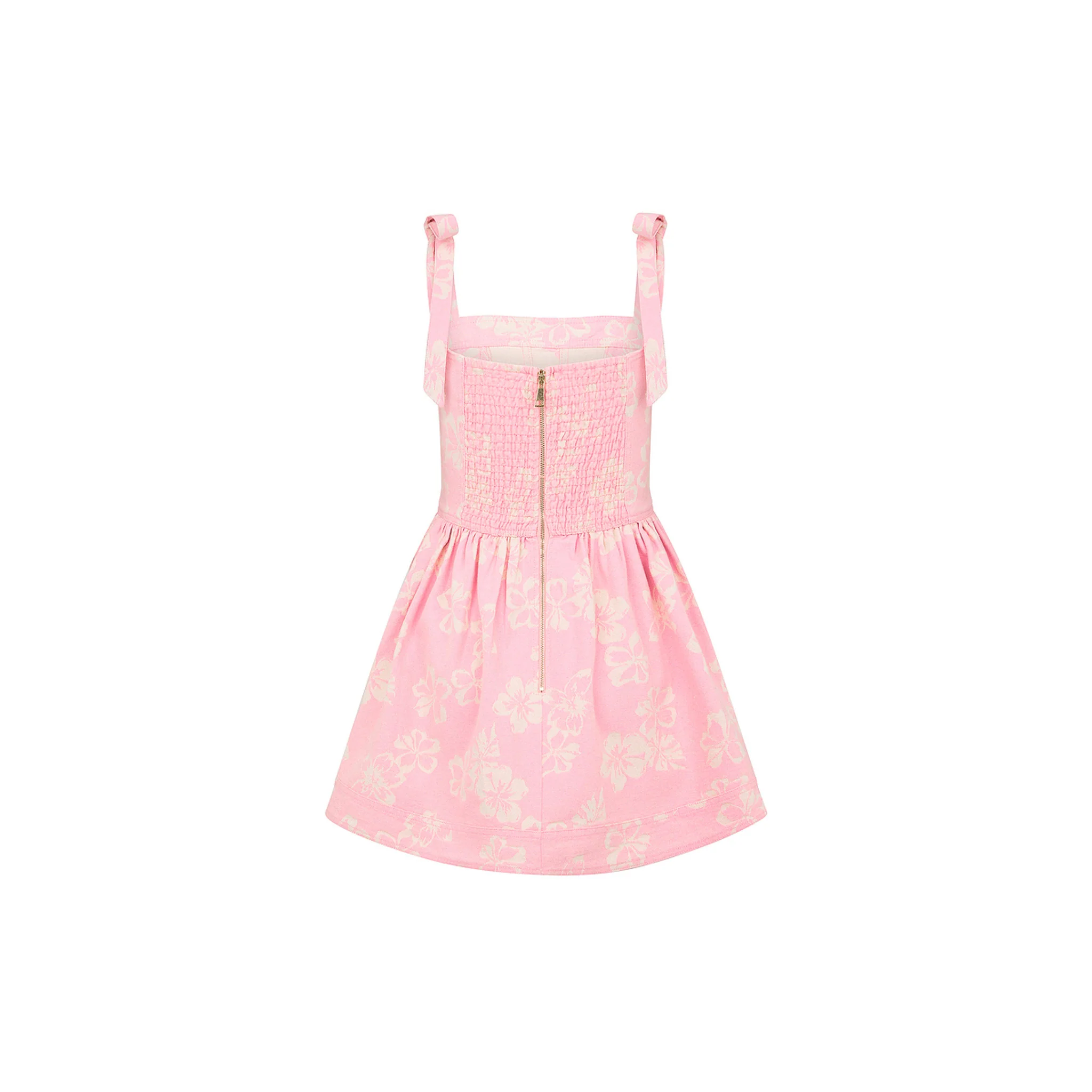 Ruffle Corset Mini Dress - Pixie Denim - Image 10