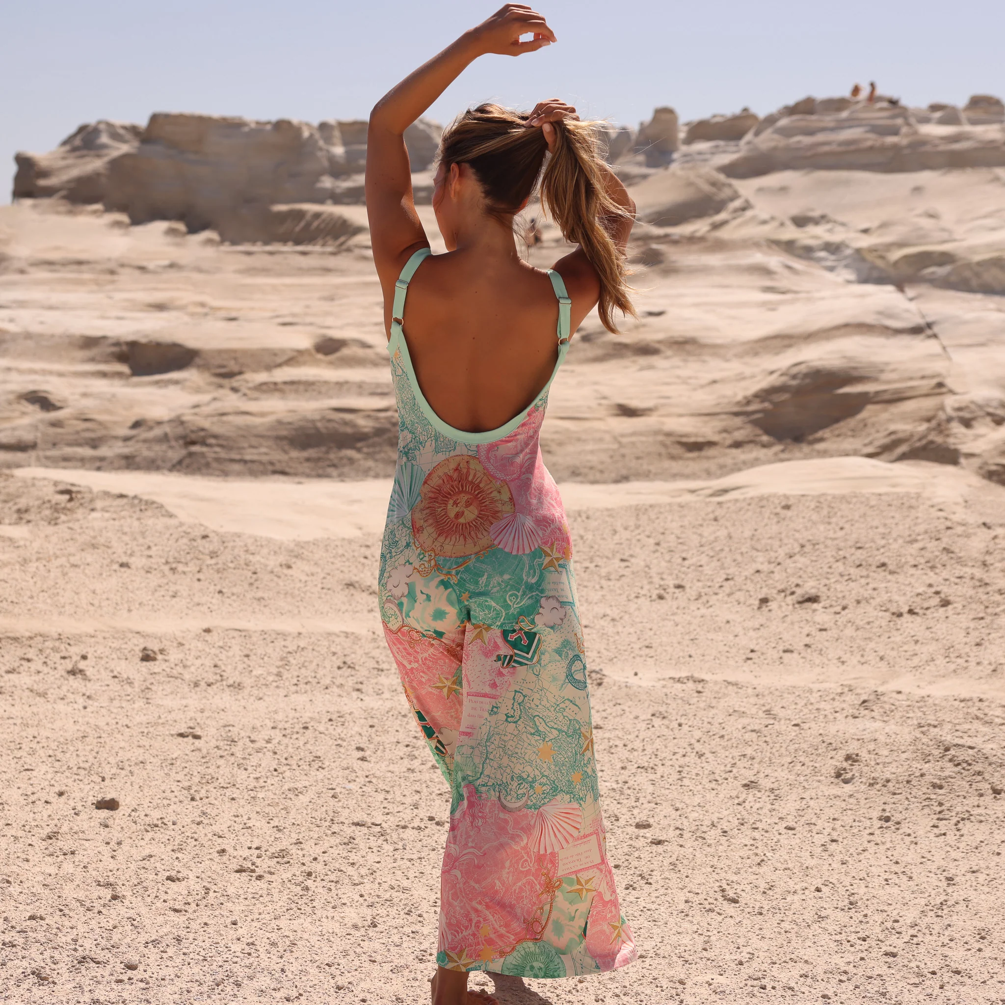 Scoop Low Back Maxi Dress - Neverland - Image 5