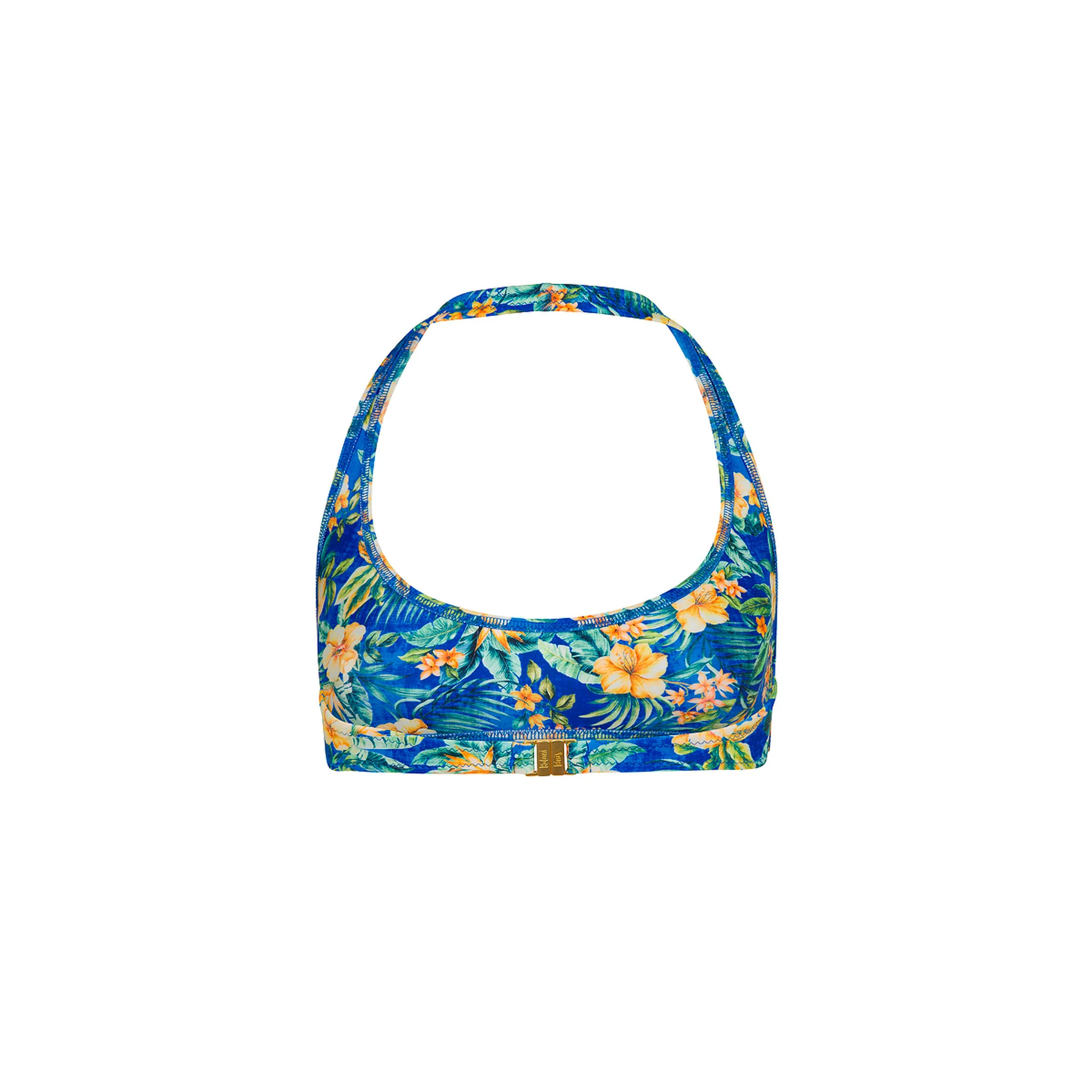 Slim Crop Halter Bikini Top - Tropez Tides - Image 9