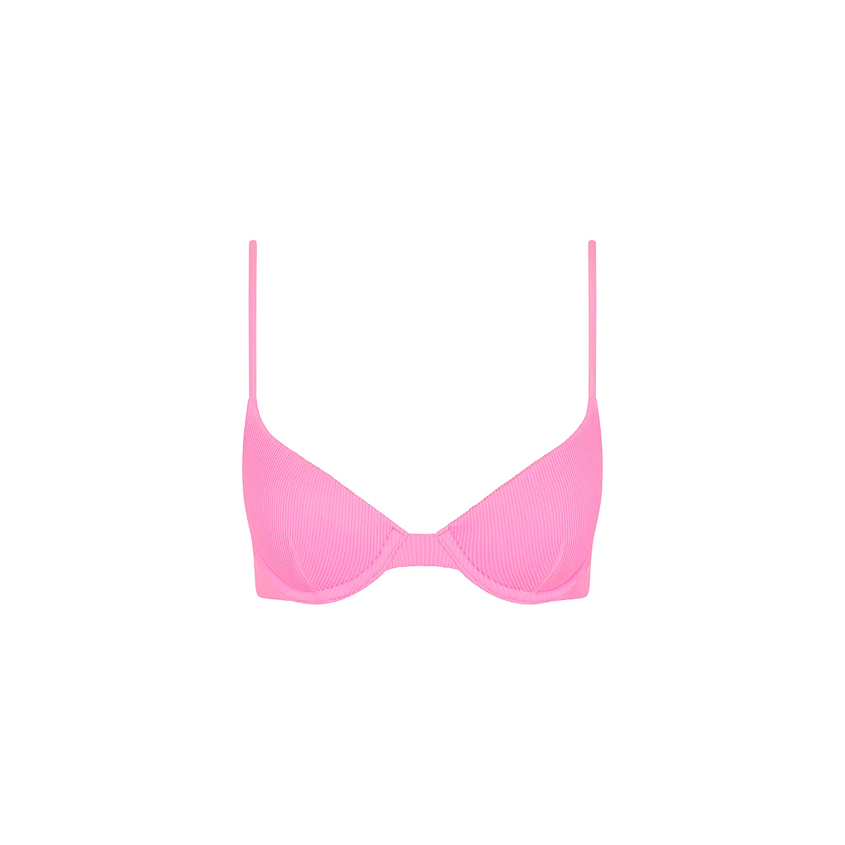Slim Underwire Bra Bikini Top - Fairy Floss