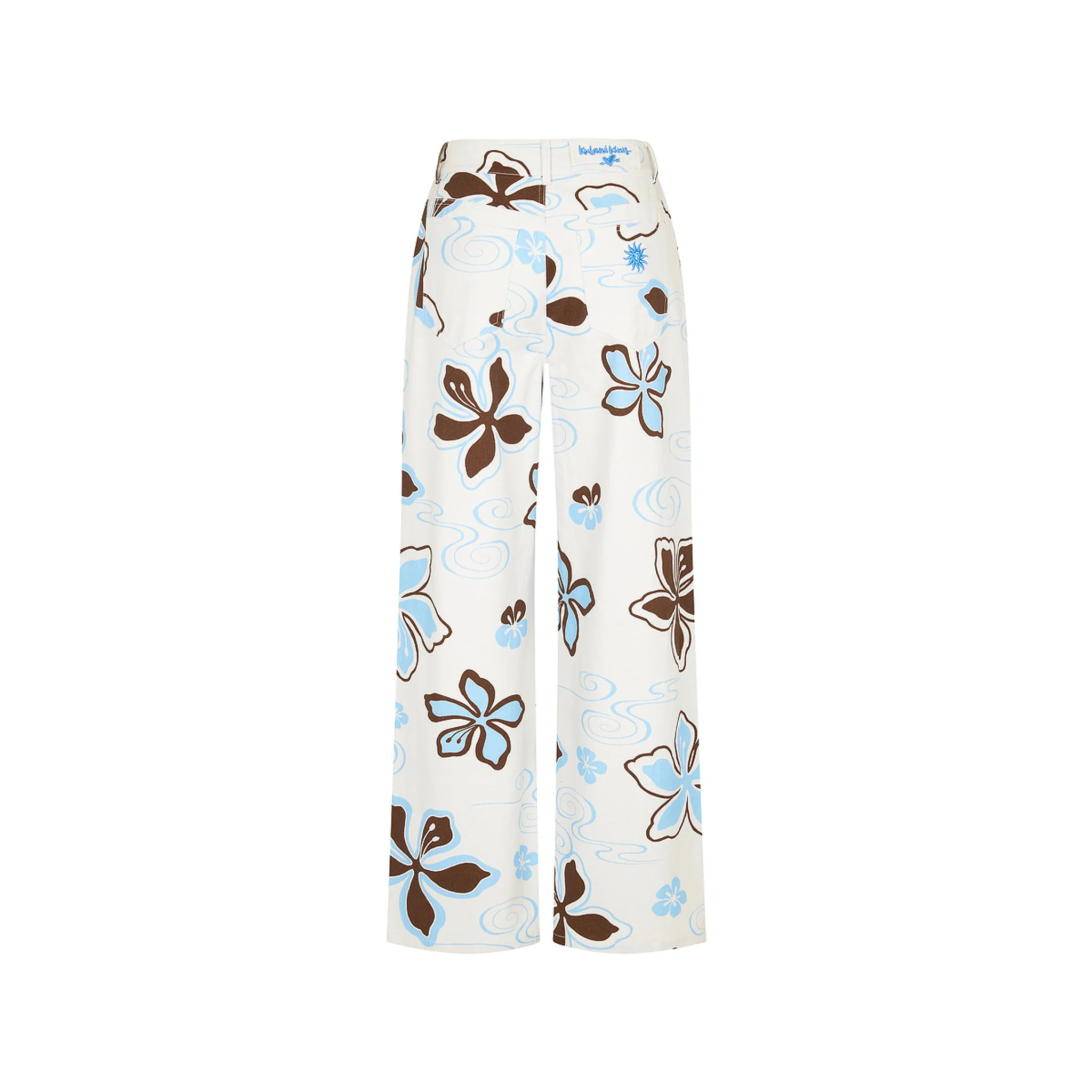 Straight Leg Printed Jean - Coco Lush - Image 11