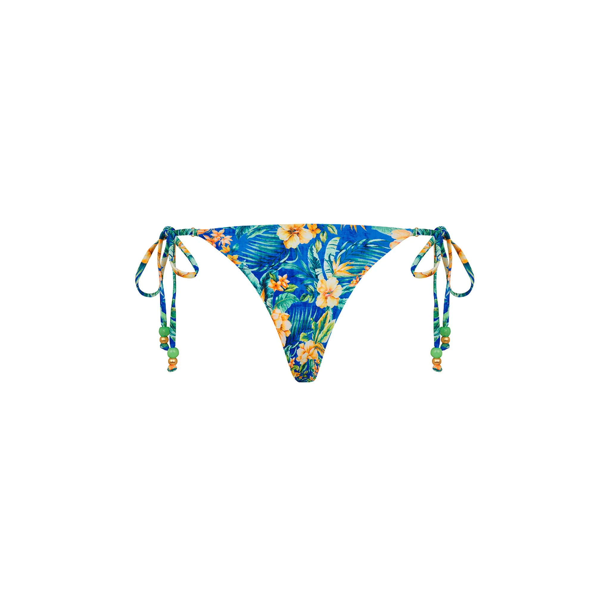 Thong Tie Side Bikini Bottom - Tropez Tides - Image 9