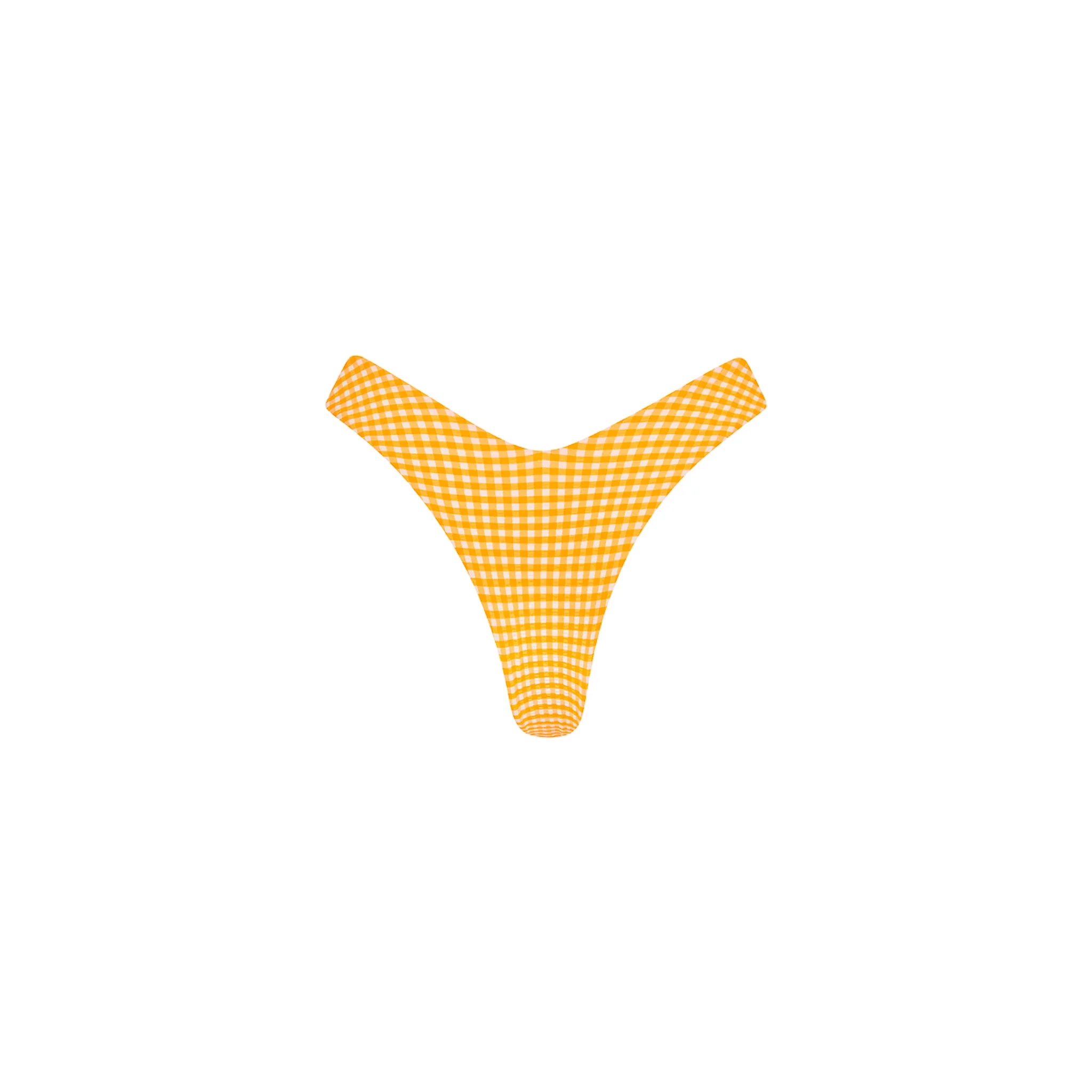 Y Cheeky Bikini Bottom - Orange Cream - Image 12